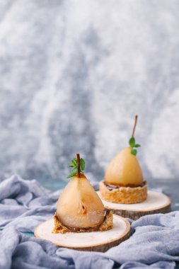 Kek ile armut ve dondurma