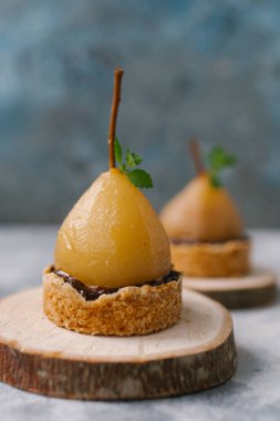 Kek ile armut ve dondurma