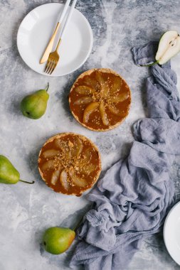 Kek ile armut ve dondurma