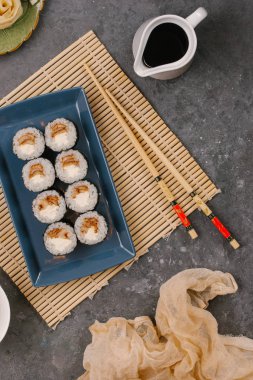 Japon Suşi rulo, Asya geleneksel sushi seti