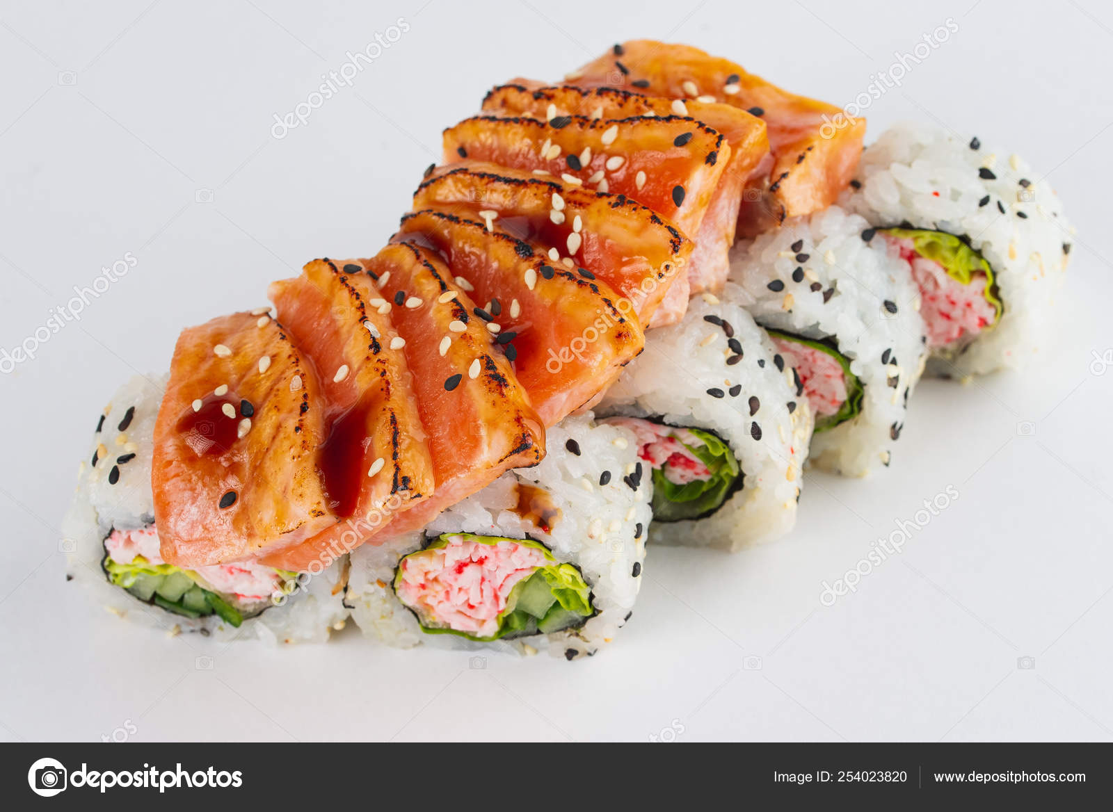 Traditional Japanese Sushi Rolls Stock Photo by ©tytbil88 254023820
