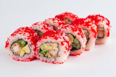 geleneksel Japon suşi rulo 