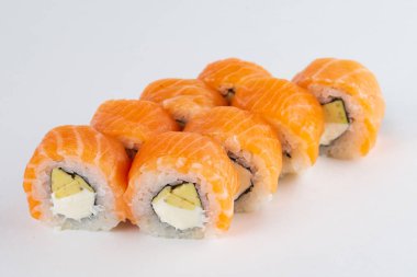 geleneksel Japon suşi rulo 