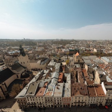Riga, Letonya şehir manzarasındaki geleneksel binalar