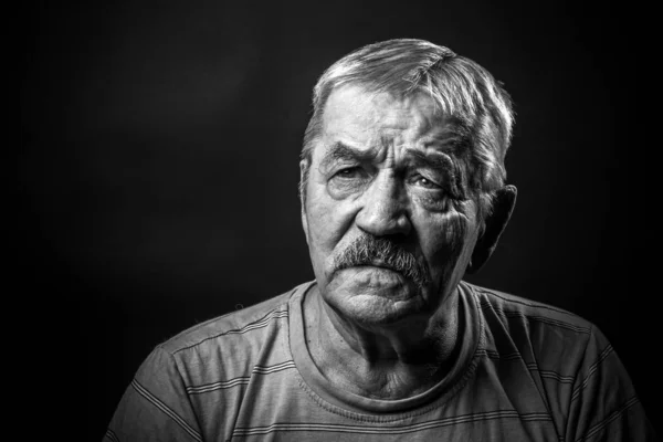 Old Man Glasses Camouflage — Stock Photo, Image