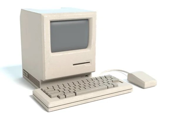 Illustration Eines Alten Computers — Stockfoto