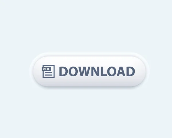 PDF bouton vectoriel de téléchargement — Image vectorielle