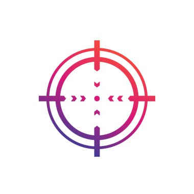 Crosshair vektör simgesi