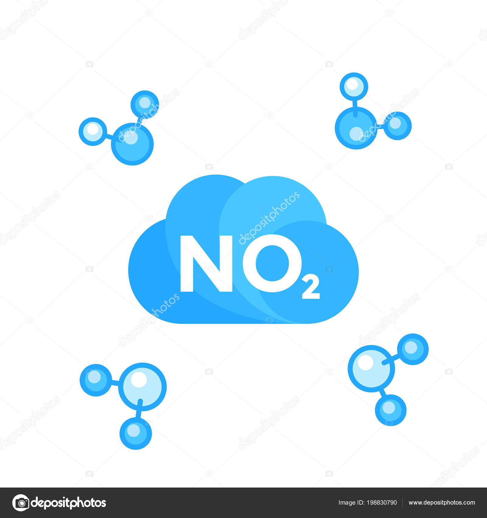 Titanium dioxide molecule icon Royalty Free Vector Image