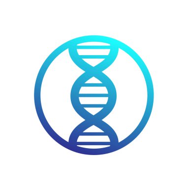 DNA iplikçik simgesini daire