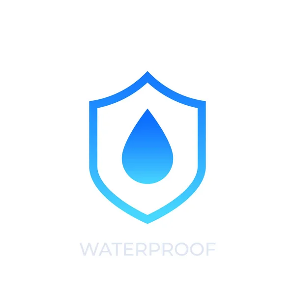 Waterproof vector icon — Stock Vector