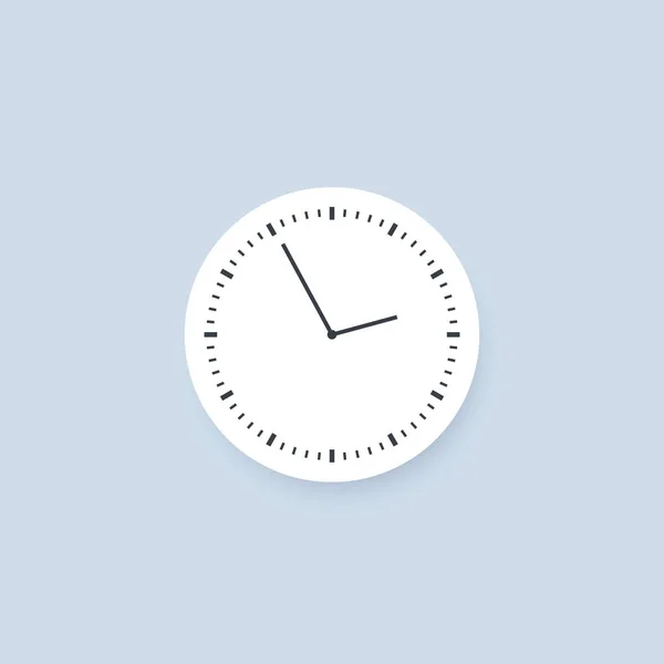 Tiempo, ilustración del vector del reloj — Archivo Imágenes Vectoriales