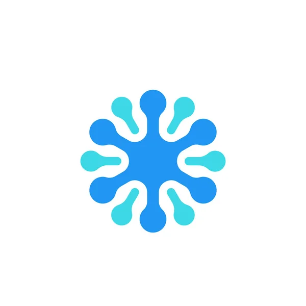 Neuron ikony, logo wektor — Wektor stockowy