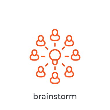 beyin fırtınası, Grup yaratıcılık satırı simgesi
