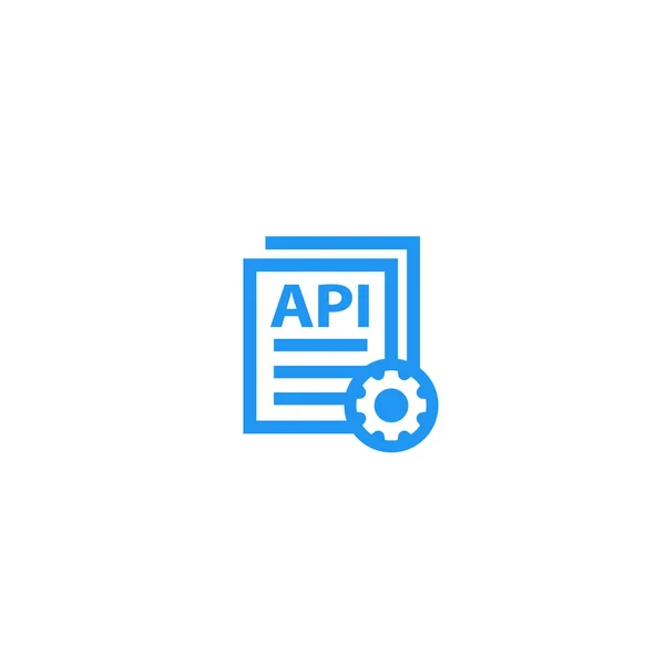 API vector icon — Stock Vector