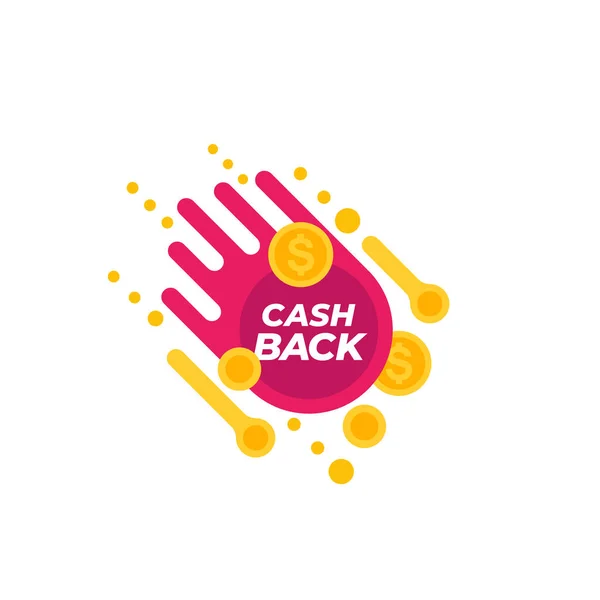 Cashback offer vector — Stock Vector