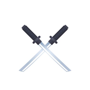 Katana vektör, Japon kılıçları geçti