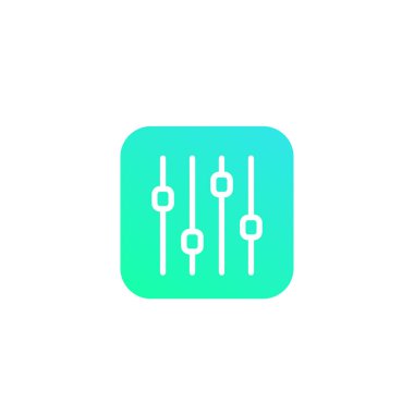 kaydırıcı çubuğu simgesi, Hat sanatı