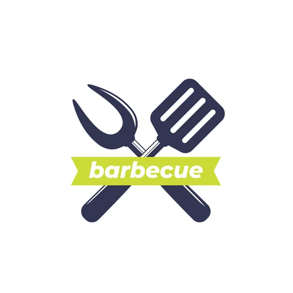 Barbecue, logo vectoriel bbq — Image vectorielle