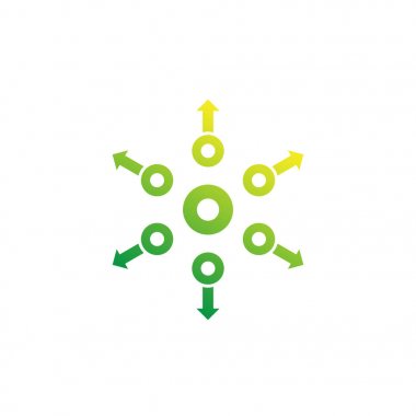 dağıtım kavramı simgesi