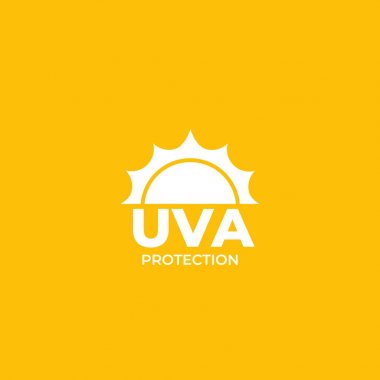 Uva koruma vektör etiketi