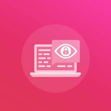 Ebeveyn denetimi, vektör simgesi