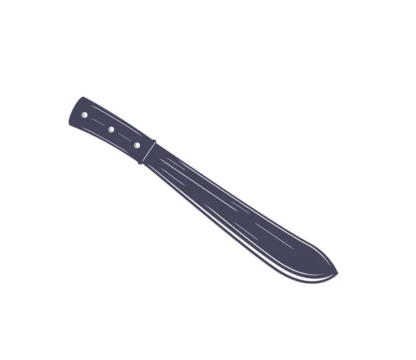 Machete, vector illustration — Stock Vector