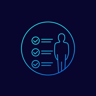 Yetenekler, gereksinimler simgesi, doğrusal vektör