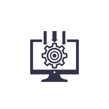 Bütünleşme sistemi, bilgisayar teknolojisi simgesi