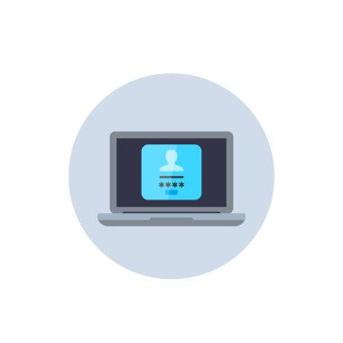 Giriş formu, kimlik doğrulama simgesi