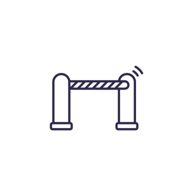 Otomatik geçit simgesi, satır vektörü