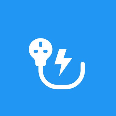 uk elektrik prizi, elektrik sembolü, vektör