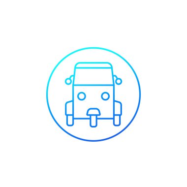 Tuk Tuk simgesi, satır vektörü