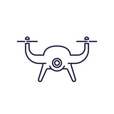 İnsansız hava aracı çizgisi simgesi