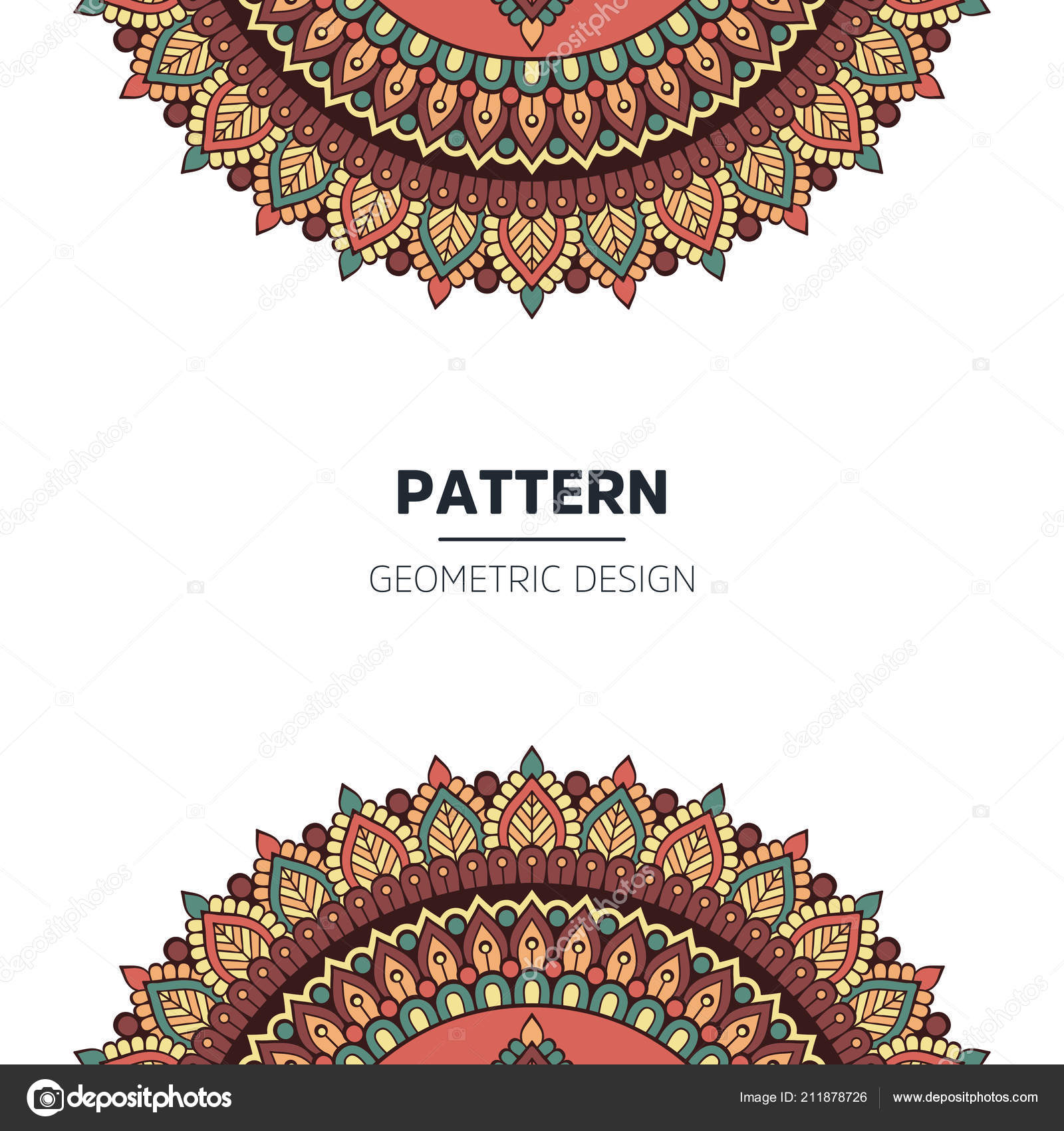 Mandala background design Stock Vector Image by ©VikaSnezh #211878726