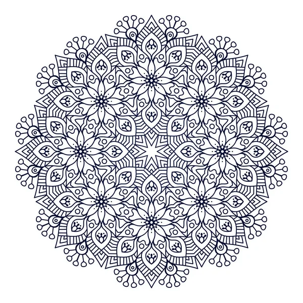 Vektör Hintli Mandala