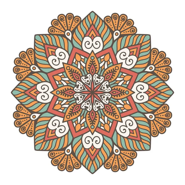 Vektör Hintli Mandala