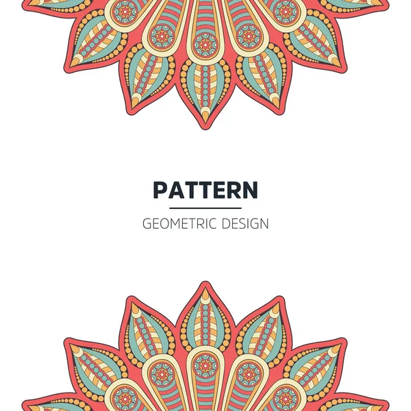 Mandala background design — стоковый вектор