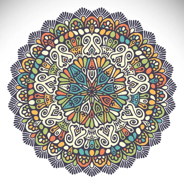 Mandala indien vecteur — Image vectorielle