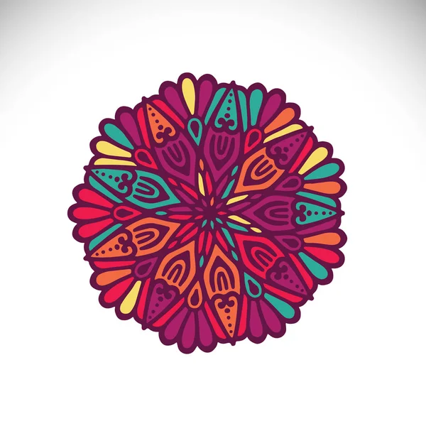 Mandala indien vecteur — Image vectorielle