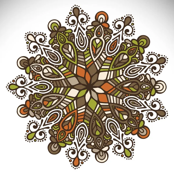 Mandala indien vecteur — Image vectorielle