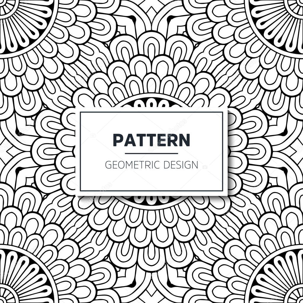 Seamless ethnic and tribal pattern