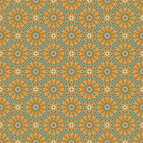 Luxe ornamentele mandala ontwerp achtergrond — Stockvector