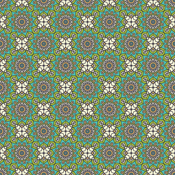 Luxe ornamentele mandala ontwerp achtergrond — Stockvector