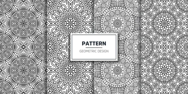 Luxus ornamentalen Mandala-Design Hintergrund — Stockvektor