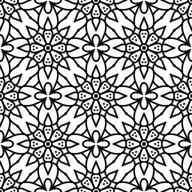 Kusursuz desen. Klasik dekoratif öğeler