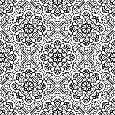 Kusursuz desen. Klasik dekoratif öğeler