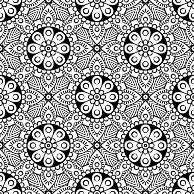 Kusursuz desen. Klasik dekoratif öğeler