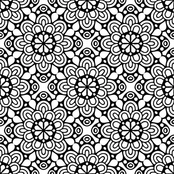 Seamless pattern. Vintage decorative elements — Stock Vector