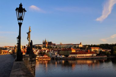 Prag Şatosu, karantina, gün doğumu, St. Vitus Katedrali